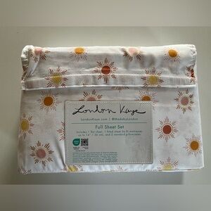 New London Kaye Full Sunburst Sheet Set -Rare Suns yellow